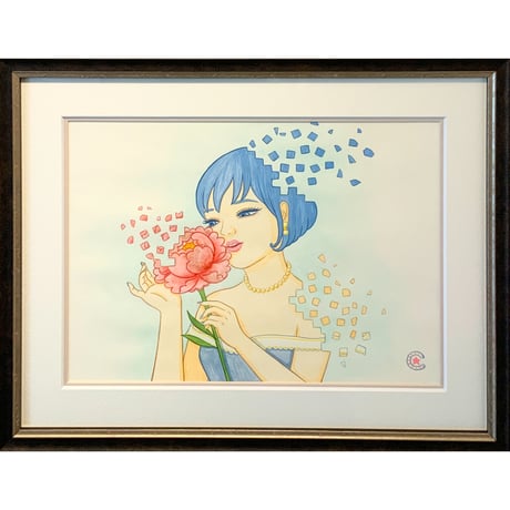 竹井千佳「諸行無常」/ 原画　chika takei
