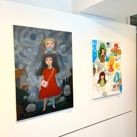 北沢夕芸「境界あたりに暮らす」yuuki kitazawa 原画作品