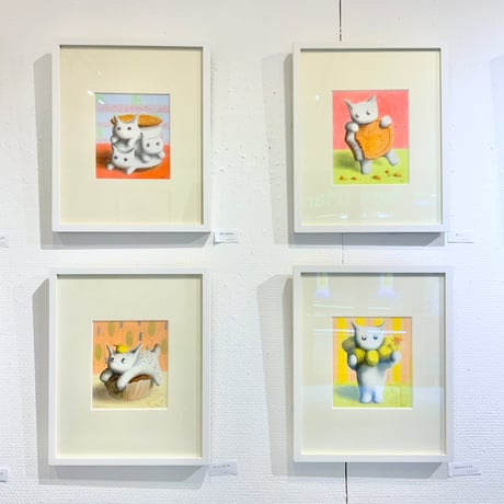 松本圭以子「あっ！」原画作品