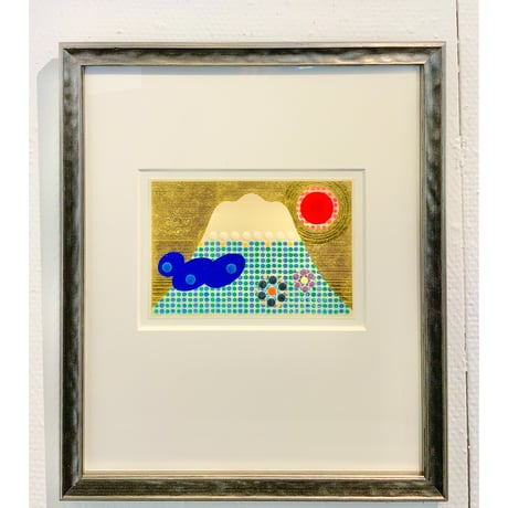 卯月俊光「あお富士」  原画作品