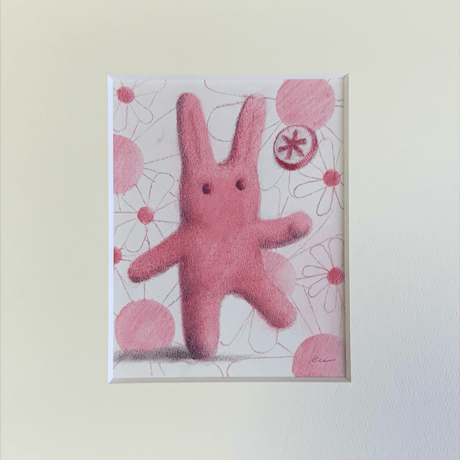 松本圭以子「リフティング」原画作品