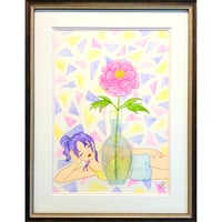竹井千佳「涅槃寂静」/ 原画　chika takei
