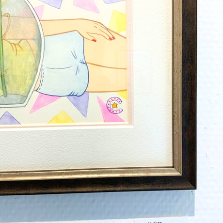 竹井千佳「涅槃寂静」/ 原画　chika takei