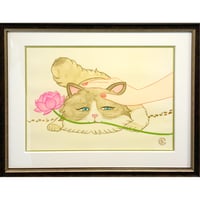 竹井千佳「極楽」/ 原画　chika takei