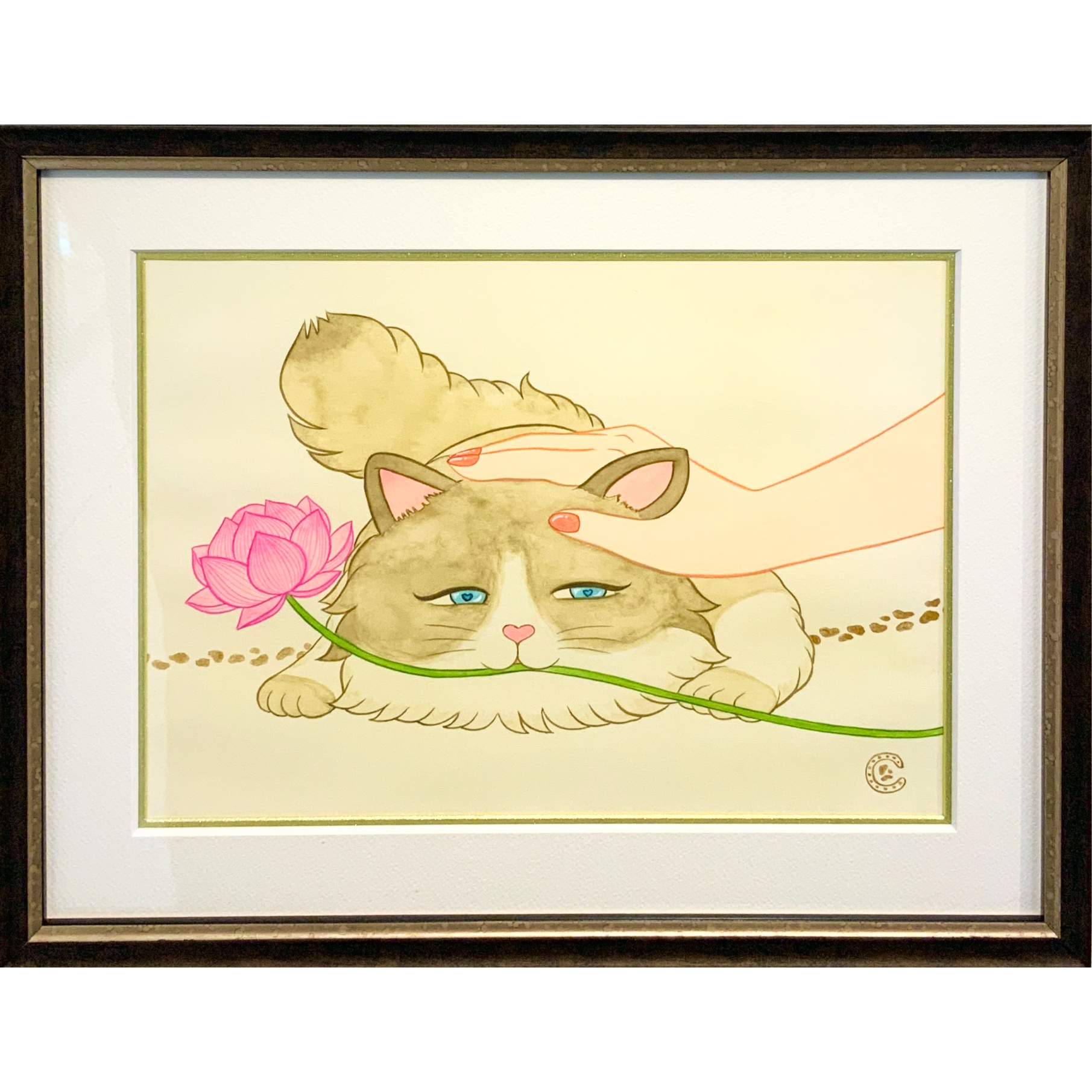 竹井千佳　原画 竹井千佳「極楽」/ 原画 chika takei | SPACE YUI online shop