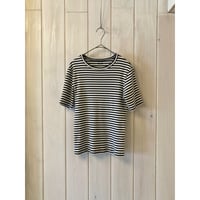 スワイ- マイフライス / コットンリブボーダー Tシャツ