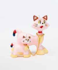 OLGA GOOSE CANDLE "PINK CATS"