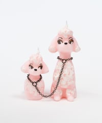OLGA GOOSE CANDLE "PINK POODLE"