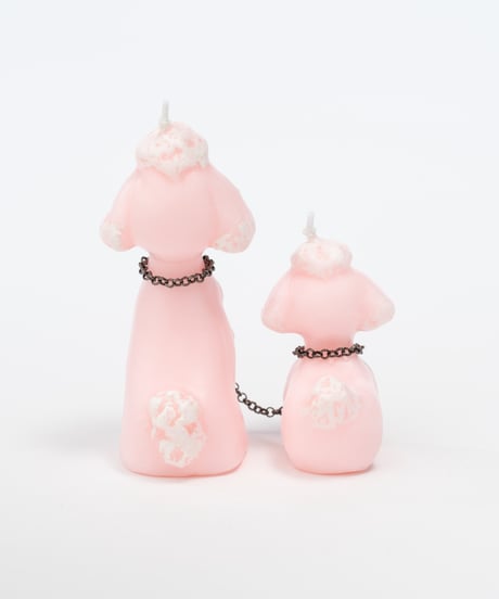 OLGA GOOSE CANDLE "PINK POODLE"
