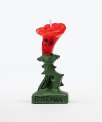OLGA GOOSE CANDLE "ROSE MAN"