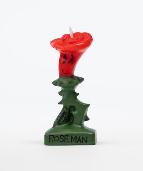 OLGA GOOSE CANDLE "ROSE MAN"