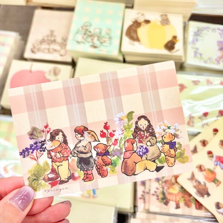 "Autumn Harvest 01"  Set of 40 sheets, 秋の実り-01 メモシート