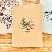Notebook (A6 size) brown (クラフト表紙のノートブック)