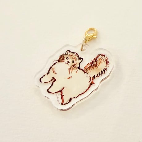 アクリルミニチャーム "cat"  Acrylic small charm