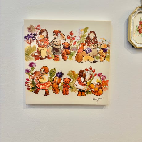 "Harvest" キャンバスプリント（正方形）約23 x 23 cm