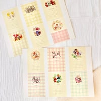 STICKER CALENDAR 2027   2027年シールカレンダー