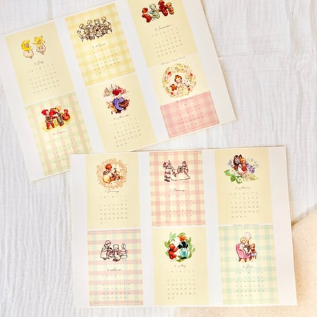 STICKER CALENDAR 2027   2027年シールカレンダー