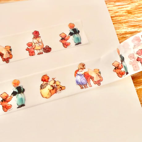 Washi tape  "View from Behind"　後ろ姿のマスキングテープ