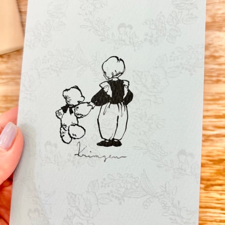 Notebook (A6 size) light blue (水色のノートブック)