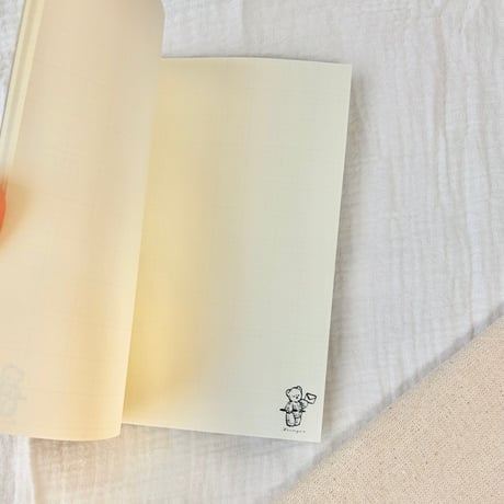 Notebook (A6 size) brown (クラフト表紙のノートブック)