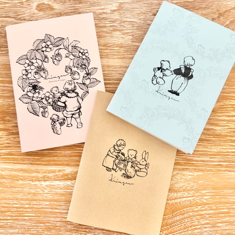 Notebook (A6 size) brown (クラフト表紙のノートブック)