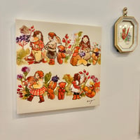 "Harvest" キャンバスプリント（正方形）約23 x 23 cm