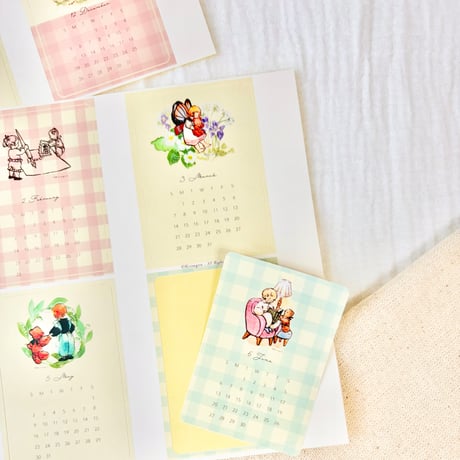 STICKER CALENDAR 2027   2027年シールカレンダー