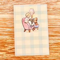 "Pink Sofa" memo sheets,  Set of 40, ピンクのソファのメモシート