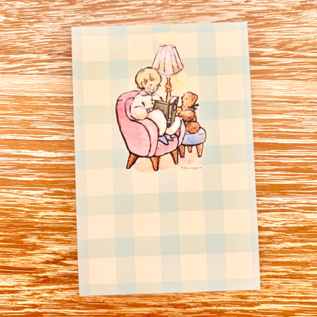 "Pink Sofa" memo sheets,  Set of 40, ピンクのソファのメモシート