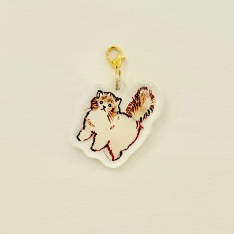 アクリルミニチャーム "cat"  Acrylic small charm
