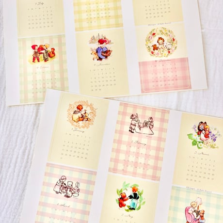 STICKER CALENDAR 2027   2027年シールカレンダー