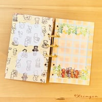 Set of 30 sheets "Teddy Bears" M6 リフィル （穴なし）