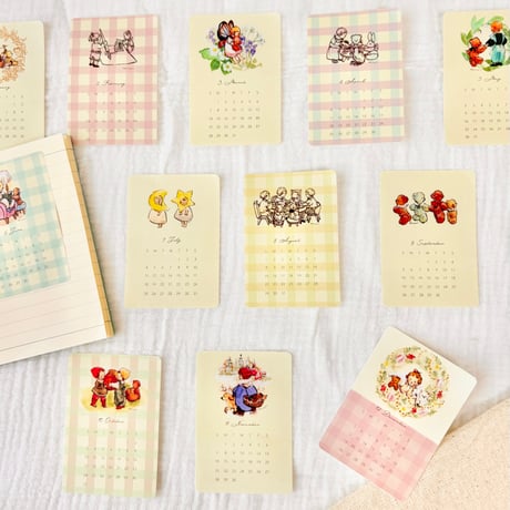 STICKER CALENDAR 2027   2027年シールカレンダー