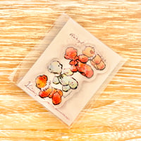 アクリルシール「Happy Bears」  Acrylic Sticker "Happy Bears"