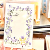 Set of 30 sheets "Candied Violets" M6 リフィル （穴なし）