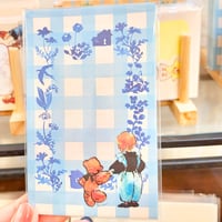 Set of 30 sheets "Plaid" M6 リフィル （穴なし）