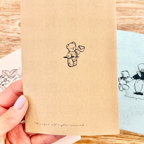 Notebook (A6 size) brown (クラフト表紙のノートブック)