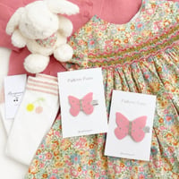 🌷《Lサイズ》butterfly clip バタフライクリップ Lサイズ Neon Coral P 単品