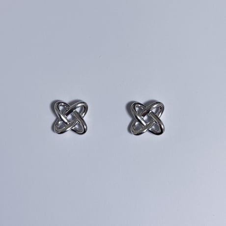 🟥 ɘr. 『 The Knot 』pierce (silver)