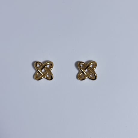 🟥 ɘr. 『 The Knot 』pierce (gold)
