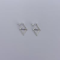 🟥 ɘr. 『 Synapse 』pierce (silver)