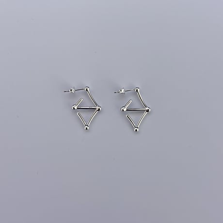 🟥 ɘr. 『 Synapse 』pierce (silver)