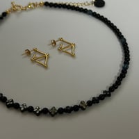 Asymmetry Flower Choker