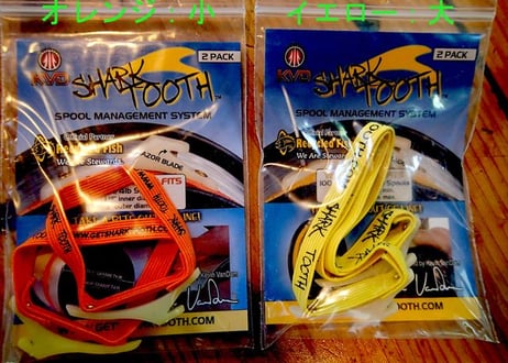 SHARK TOOTH （カッター付きティペットスプールバンド）