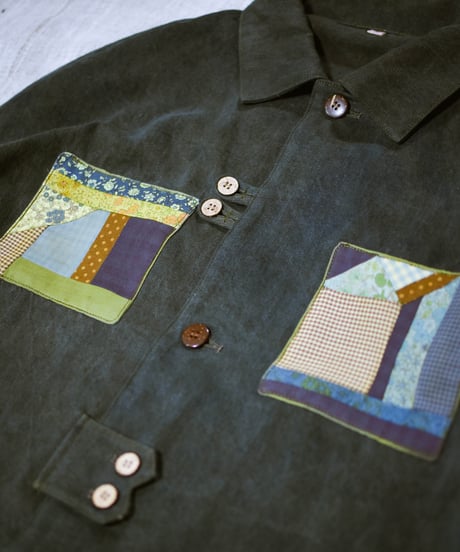 Quilt Patch Jacket (Green)