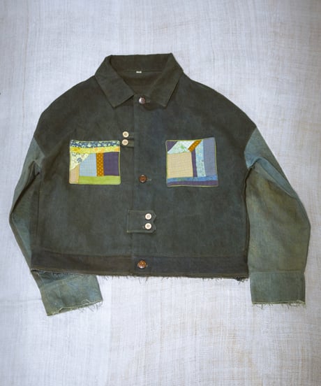 Quilt Patch Jacket (Green)