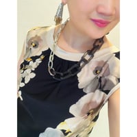 Italian designer's resin necklace