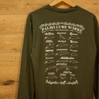 "PALMS LURE WORKS" -FRESH WATER SERIES-  ドライロングスリーブTシャツ