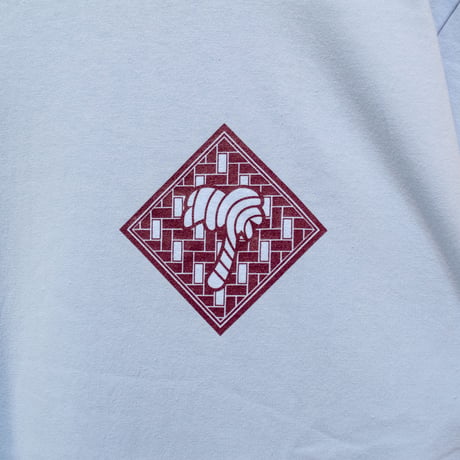“網代椰子紋” × “PALMS LURE WORKS” FRESH WATER SERIES 6.0oz ヘビーウエイトコットンTシャツ
