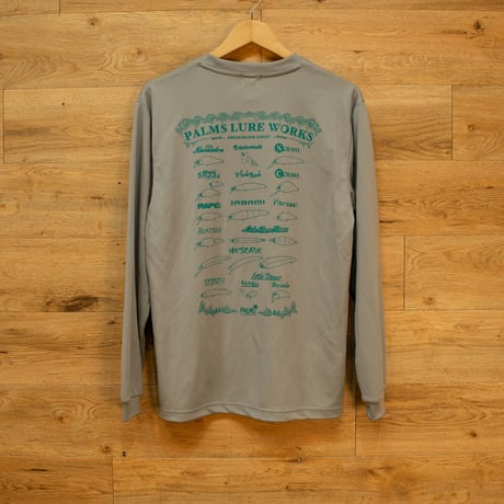 "PALMS LURE WORKS" -FRESH WATER SERIES-  ドライロングスリーブTシャツ